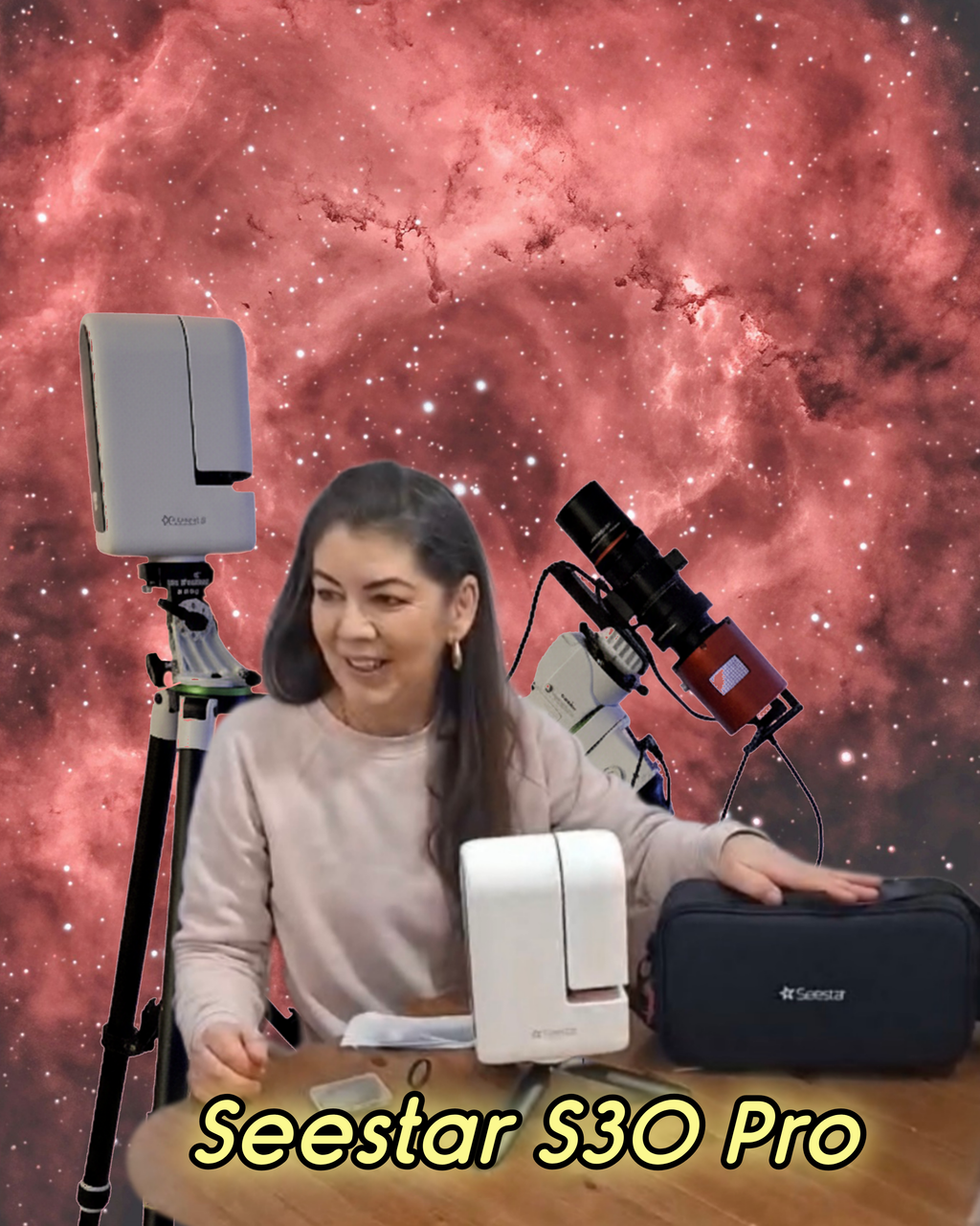 First Hands-On with the Seestar S30 Pro: Sharper, Faster, Simply Incredible——Pecskaine Varga Ilona's Experiences and comparison with S30 and S50