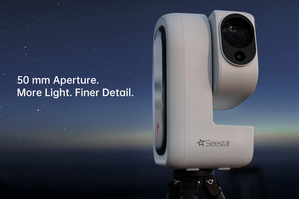 Seestar S50 Pro Now Available:  50mm Aperture. Revealing More of the Universe