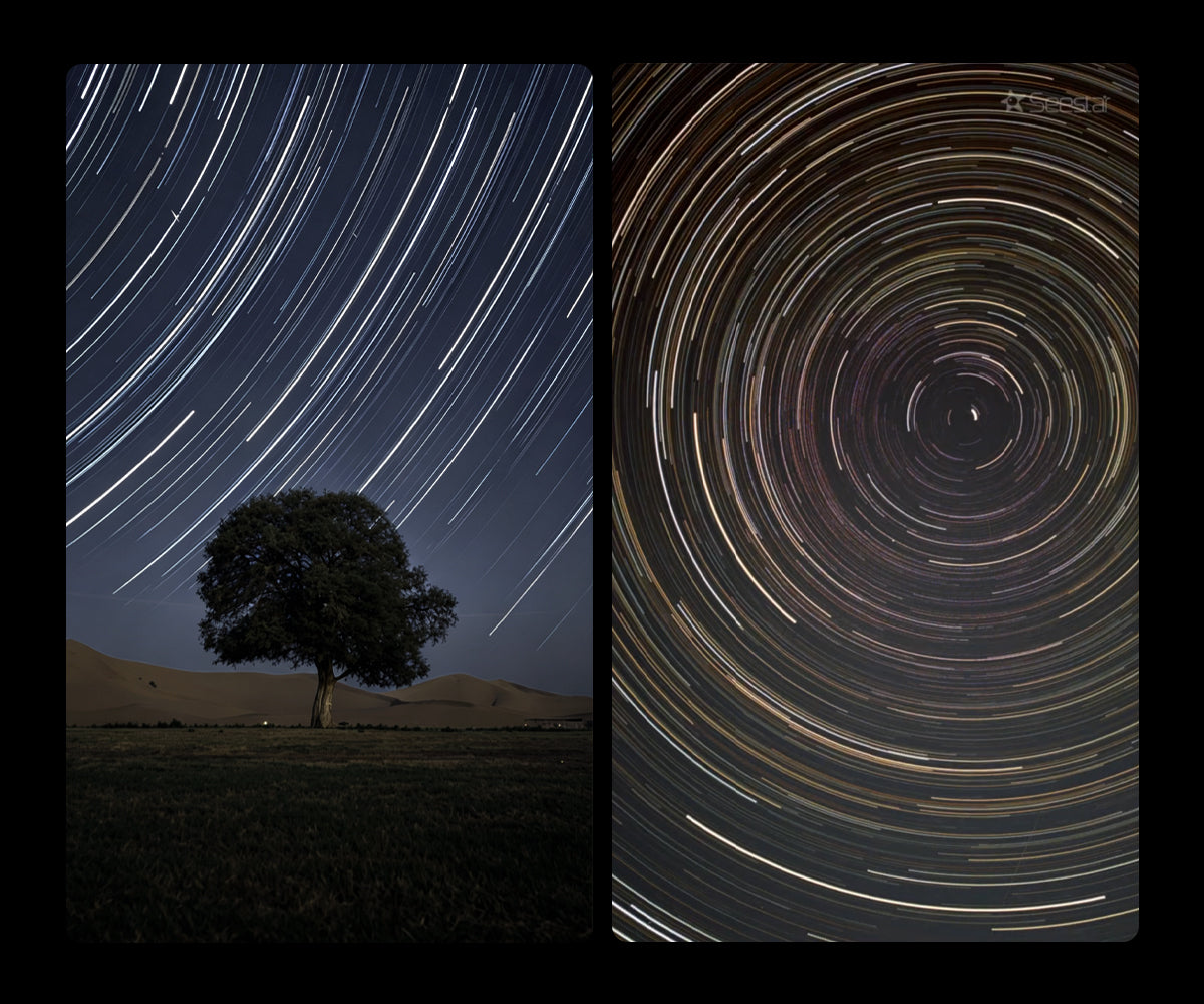 Star Trail Masterpieces, Effortless.