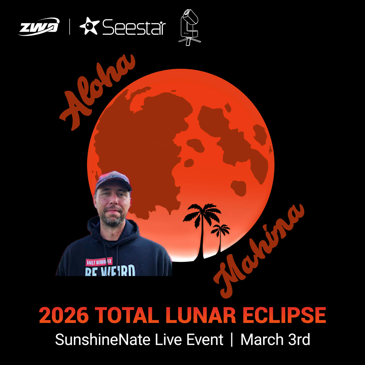 2026 Total Lunar Eclipse-SunshineNate Live Event