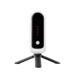 Seestar S30 Pro smart telescope controls and status indicators close-up.